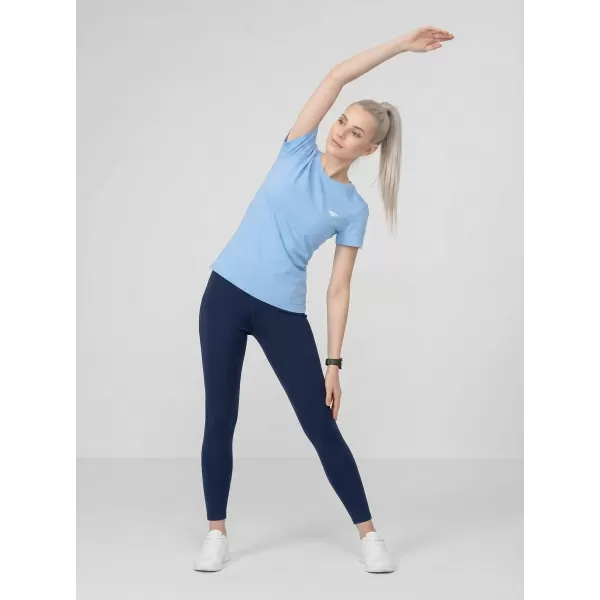  Tricou funcțional de damă 4F WAW25TFTSF1527 ALBASTRU DESCHIS 
