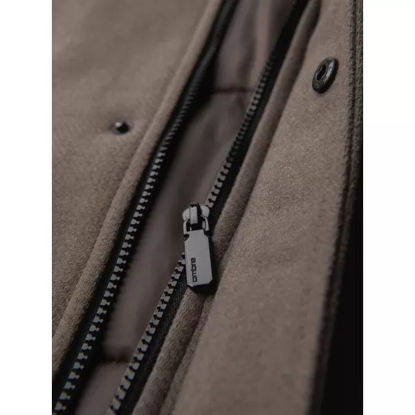  Parka pentru bărbați OMBRE OM-COWC-0161 CENUȘIU 