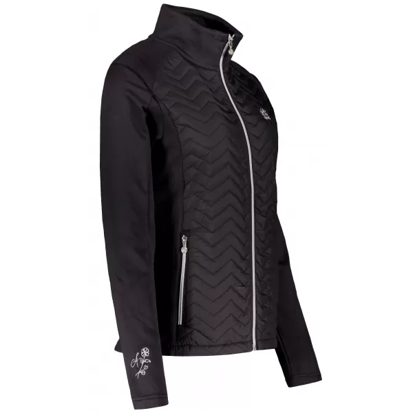  Jachetă hibridă pentru femei ALTISPORT IDONY NEGRU 