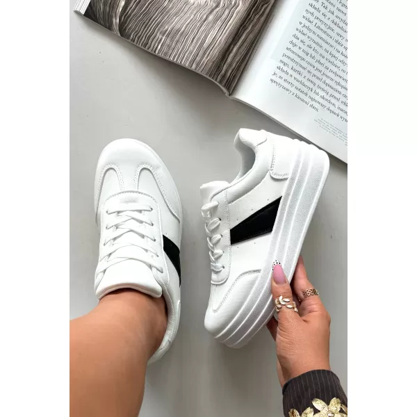  Adidași de damă EVENTO 25SP26-9088 ALB 