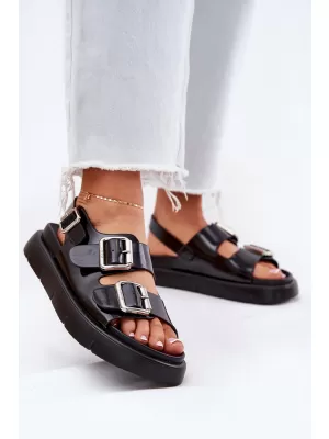 Sandale de dama BIG STAR SHOES RR274662 NEGRU