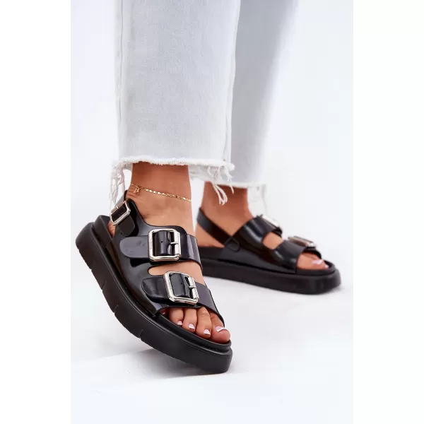 Sandale de dama BIG STAR SHOES RR274662 NEGRU 