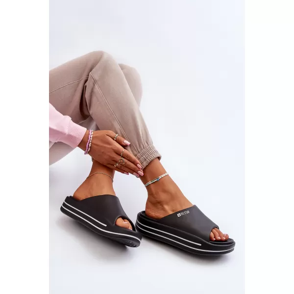  Papuci de damă BIG STAR SHOES NN274A037 NEGRU 