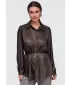 Cămașă de damă OMBRE OW-SH-E0071 MARO