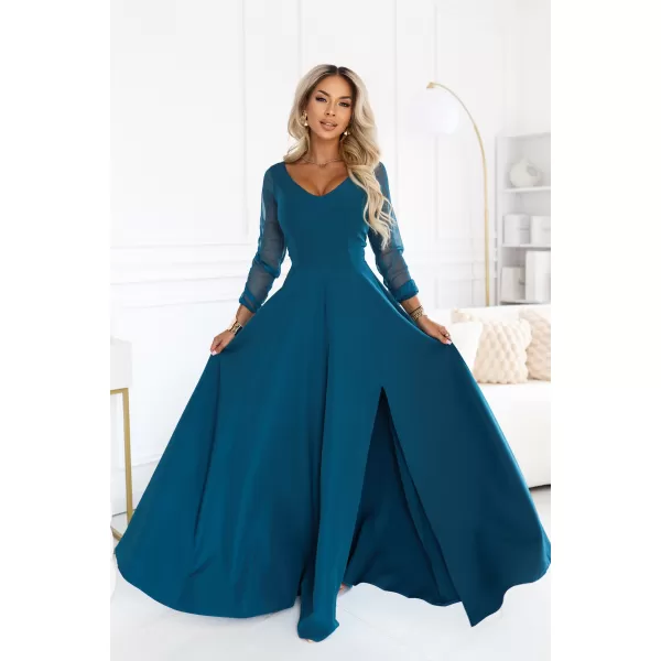  Rochie NUMOCO 640-7 VERDE MARE 