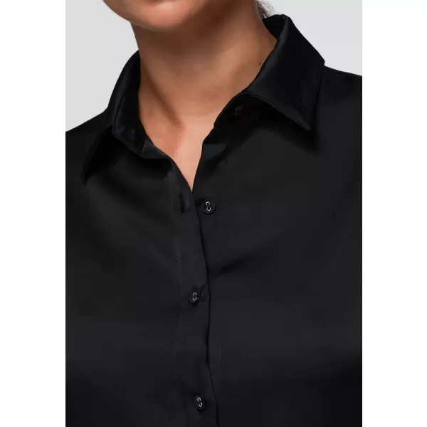  Cămașă de damă OMBRE OW-SH-E0059 NEGRU 