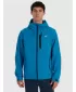 Jachetă softshell pentru bărbați 4F RAW25TSOFM506 ALBASTRU