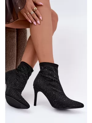Cizme de dama S.BARSKI HY62-8138 NEGRU