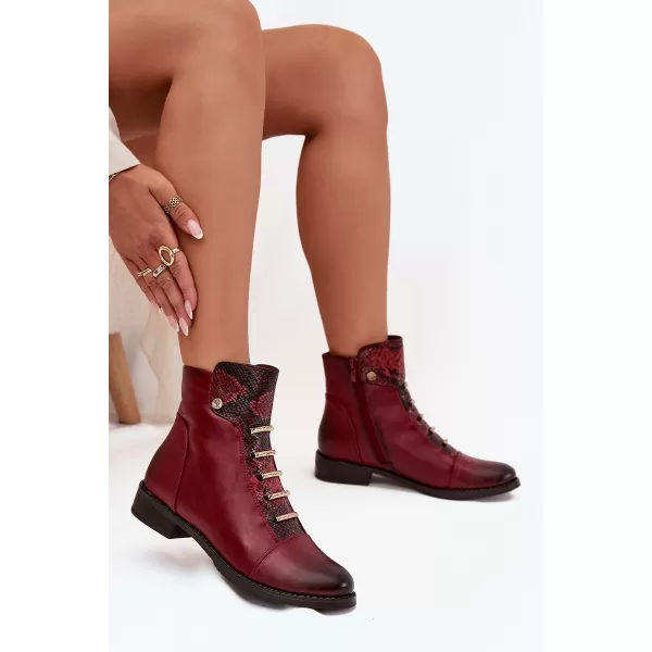  Botine de dama BOTO ASA62-16 MARO 