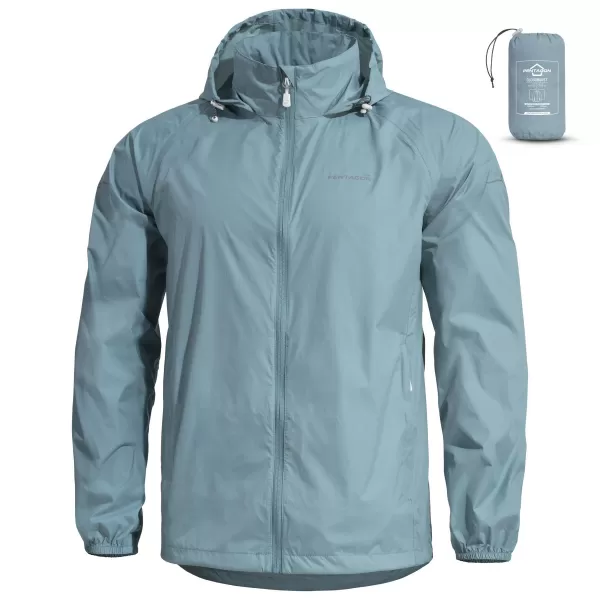  Jachetă pentru bărbați PENTAGON CLOUDBURST PACKABLE MENS RAIN JACKET K07019 ALBASTRU MIEZUL NOPȚII 