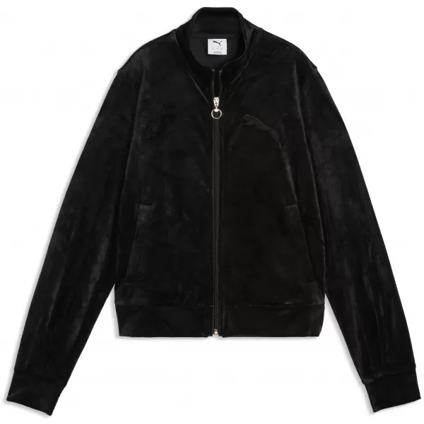  Geaca de dama PUMA ESS ELEVATED VELOUR TRACKJACKET 69402101 PUMA NEGRU 