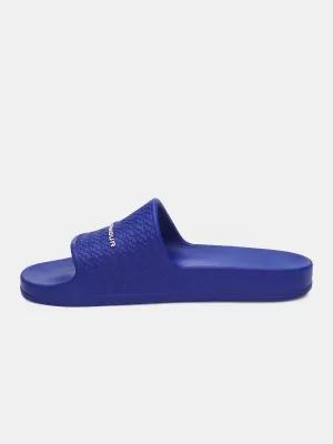 Papuci pentru bărbați UNDER ARMOUR UA ARMR SLIDE LITE 6007528-400 ALBASTRU
