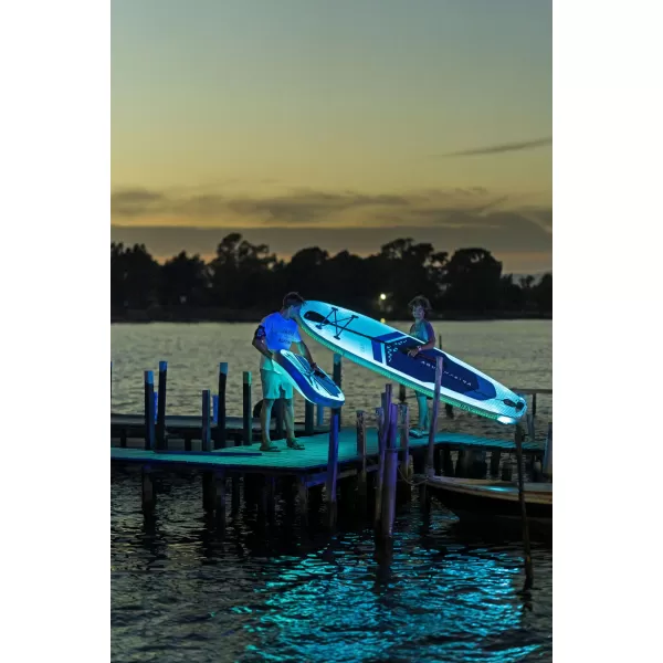  Placă cu vâsle AQUA MARINA Ray GRI ALBASTRU 