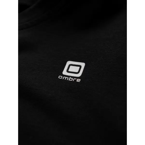  Tricou pentru bărbați OMBRE L172 NEGRU 