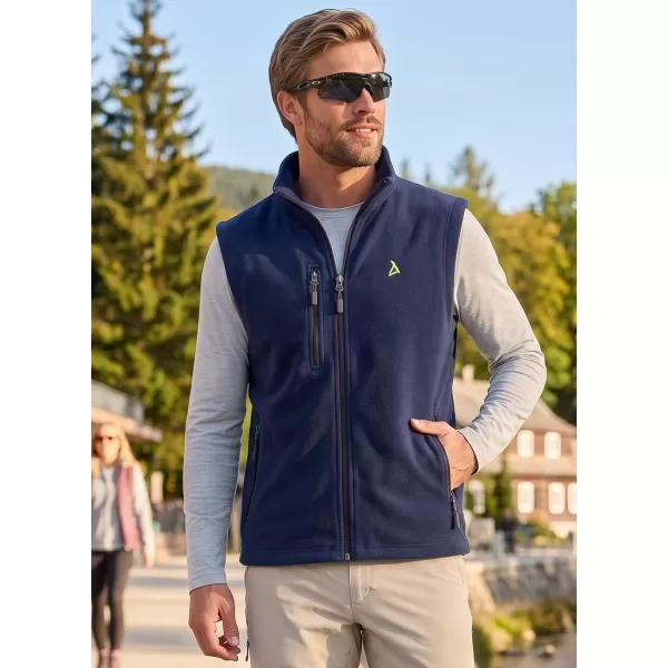  Vestă din lână pentru bărbați ALTISPORT ALM002525 ALBASTRU MARIN 