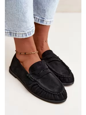 Mocasini de dama BOTO 9881 NEGRU