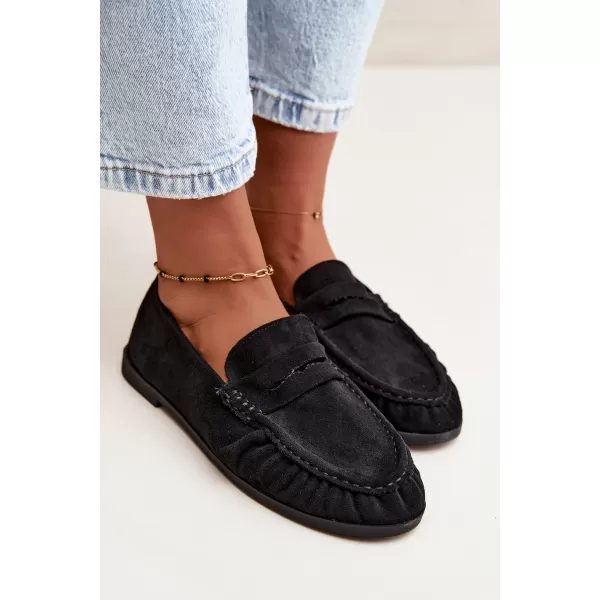  Mocasini de dama BOTO 9881 NEGRU 