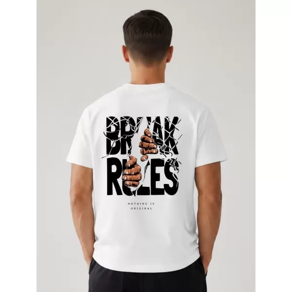  Tricou pentru bărbați DSTREET NX4005R-WH-O ALB 