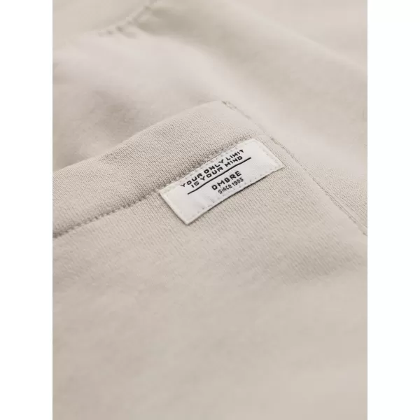  Pantaloni de trening pentru bărbați OMBRE OM-PABS-0304 BEJ DESCHIS 