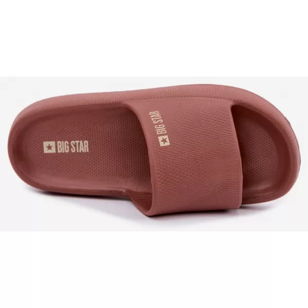  Papuci de damă BIG STAR SHOES UU274088 NUANȚE DE ROȘU 