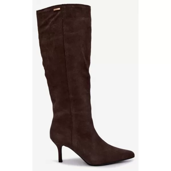  Cizme de dama BIG STAR SHOES UU274495 UMBRE MARO/BEJ 