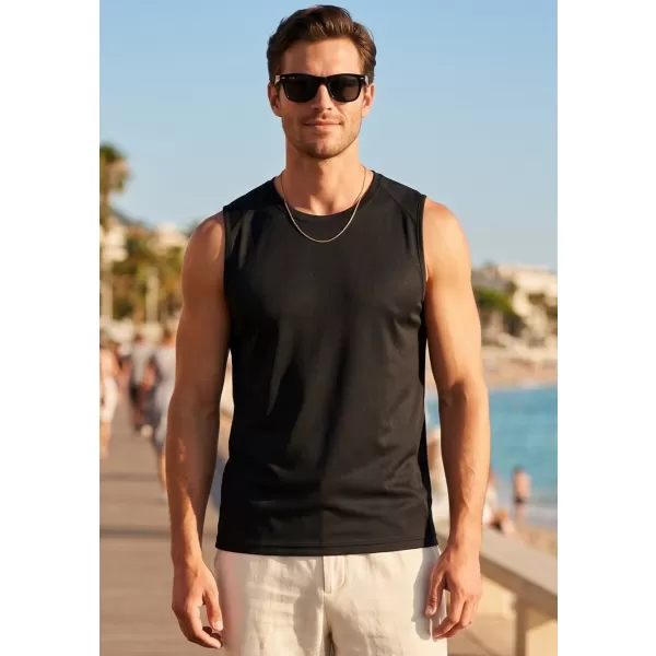  Maieu sport pentru bărbați MALFINI BREEZE 820 NEGRU 