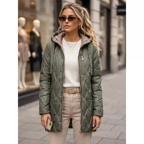  Geaca de dama DSTREET TY5770 VERDE 