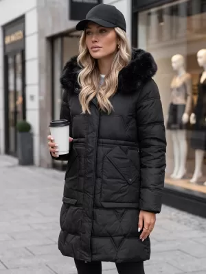 Geaca de dama DSTREET TY5824 NEGRU