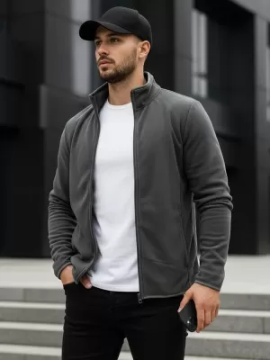 Hanorac pentru bărbați DSTREET BX4772 GRI ÎNCHIS