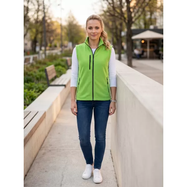  Vesta de dama fleece MALFINI EXIT W-525 VERDE MĂR 