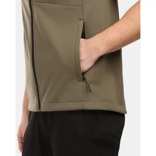  Vestă softshell pentru bărbați KILPI NOIL-M 1M0116KI KAKI 