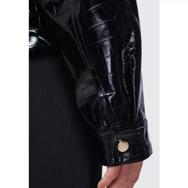  Geaca de dama OMBRE OW-JAFL-0141 NEGRU 