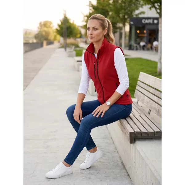  Vesta de dama fleece MALFINI EXIT W-525 ROŞU 