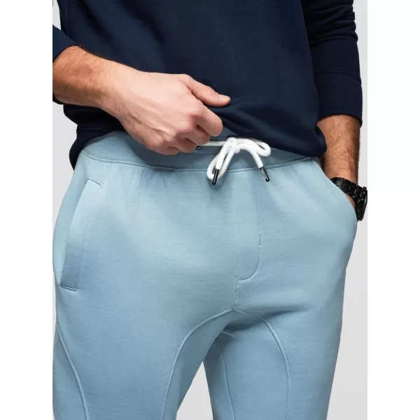  Pantaloni de trening pentru bărbați OMBRE OM-PABS-0305 ALBASTRU 