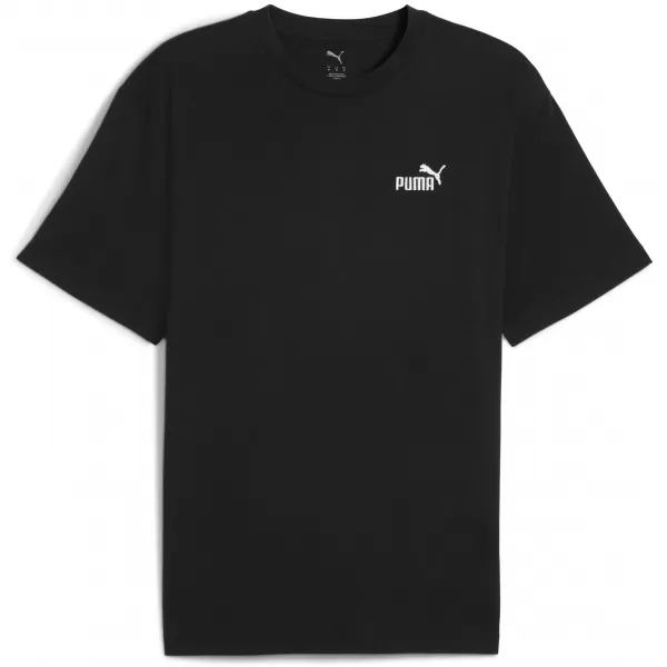  Tricou pentru bărbați PUMA ESS RELAXED SMALL NO. 1 LOGO TEE 68915301 PUMA NEGRU 