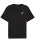 Tricou pentru bărbați PUMA ESS RELAXED SMALL NO. 1 LOGO TEE 68915301 PUMA NEGRU