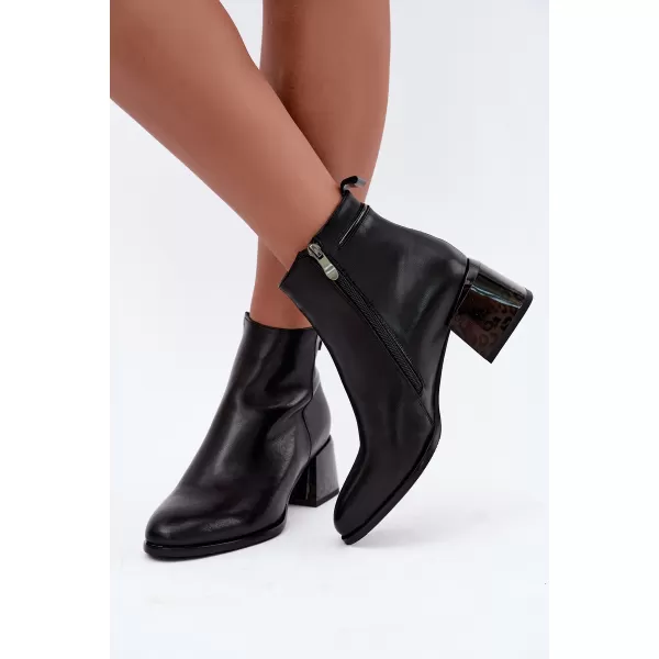  Botine de dama BOTO 26BT24-398 NEGRU 