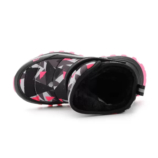  Oameni de zăpadă de iarnă pentru copii ALPINE PRO BERNO ROZ NEON 