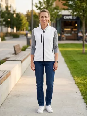 Vesta de dama fleece MALFINI EXIT W-525 ALB