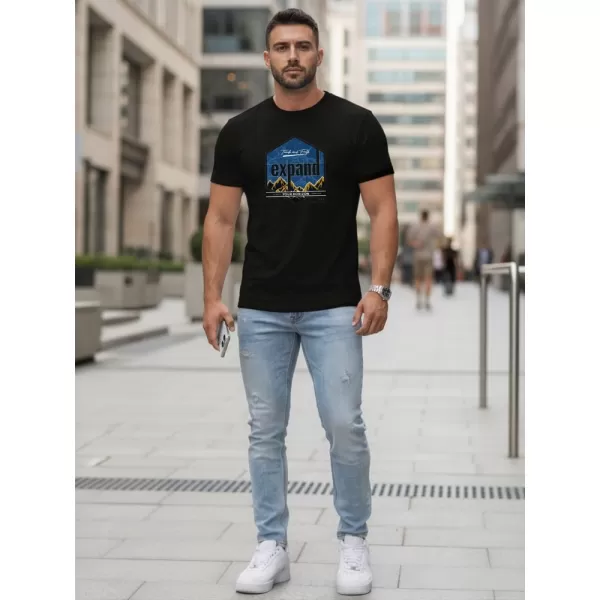  Tricou pentru bărbați DSTREET NX5004R-BK NEGRU 