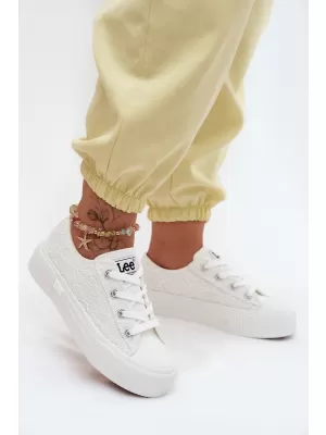 Adidași de damă LEE 50261003.1FG ALB