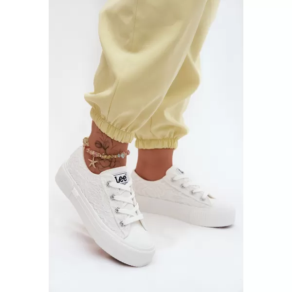  Adidași de damă LEE 50261003.1FG ALB 