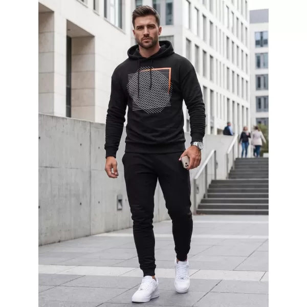  Set pentru bărbați DSTREET AX0689 NEGRU 