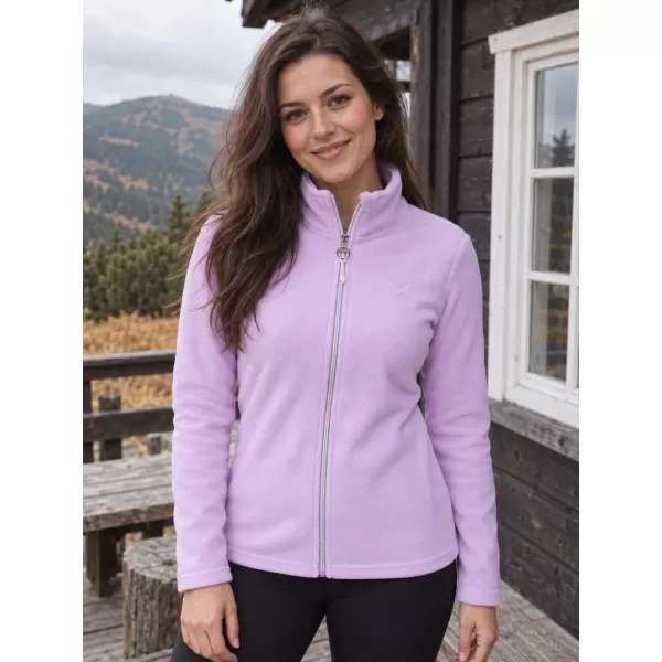  Hanorac de damă din fleece ALTISPORT ILKI VIOLET 