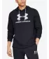 Hanorac pentru bărbați UNDER ARMOUR SPORTSTYLE TERRY LOGO HOODIE 1348520-001 NEGRU