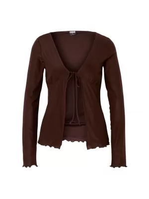 Cardigan de damă URBAN CLASSICS TB8187 MARO