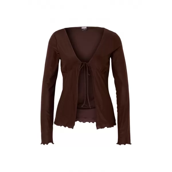  Cardigan de damă URBAN CLASSICS TB8187 MARO 