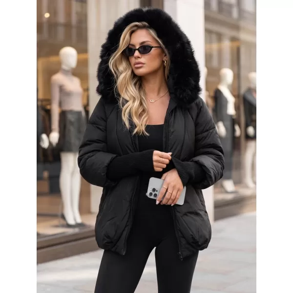  Geaca de dama DSTREET TY5995 NEGRU 