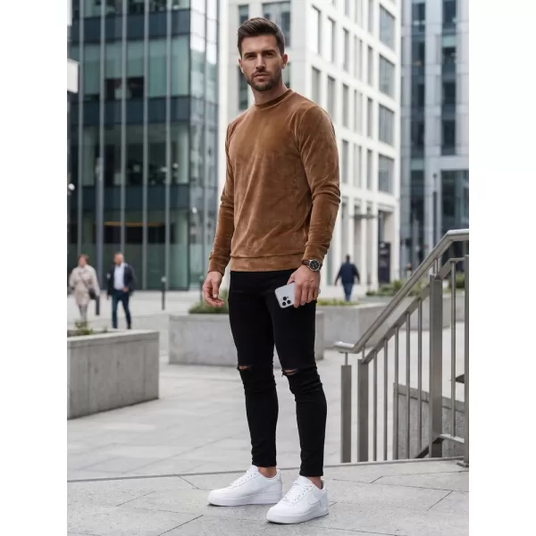  Hanorac pentru bărbați DSTREET BX5530 CARAMEL 