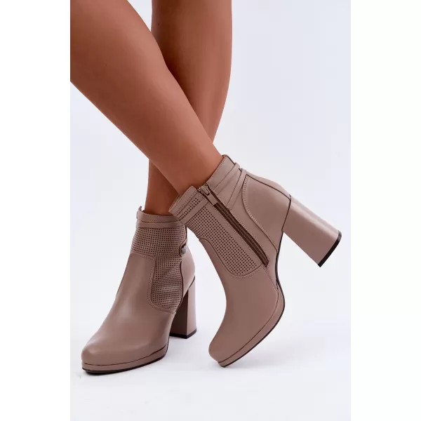  Botine de dama BOTO FAF125B-2 MARO 